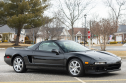1997 Acura NSX in Berlina Black over Black
