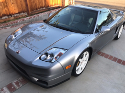 2002 Acura NSX in Sebring Silver over Silver