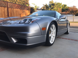 2002 Acura NSX in Sebring Silver over Silver