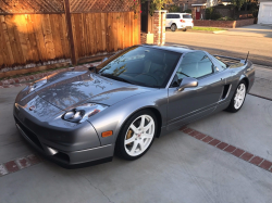 2002 Acura NSX in Sebring Silver over Silver