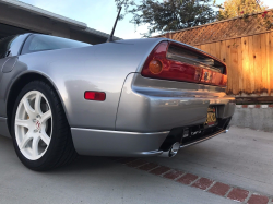 2002 Acura NSX in Sebring Silver over Silver