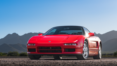 1993 Acura NSX in Formula Red over Black