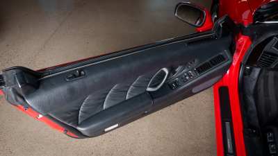 1993 Acura NSX in Formula Red over Black