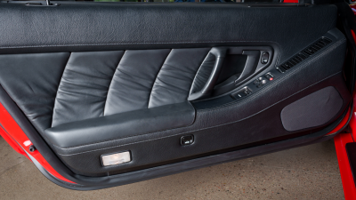 1993 Acura NSX in Formula Red over Black