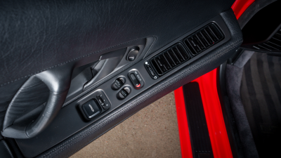 1993 Acura NSX in Formula Red over Black