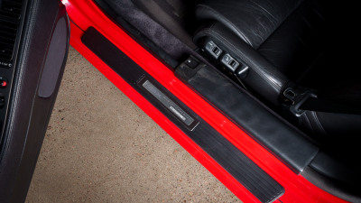 1993 Acura NSX in Formula Red over Black