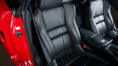 1993 Acura NSX in Formula Red over Black