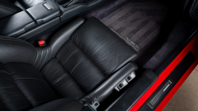 1993 Acura NSX in Formula Red over Black