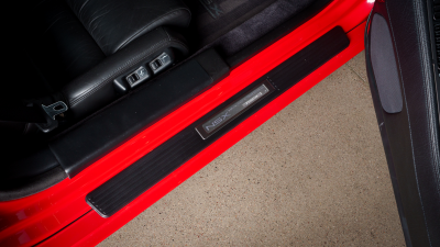 1993 Acura NSX in Formula Red over Black