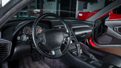1993 Acura NSX in Formula Red over Black