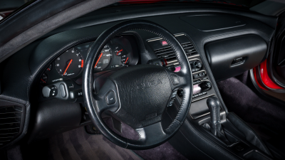 1993 Acura NSX in Formula Red over Black
