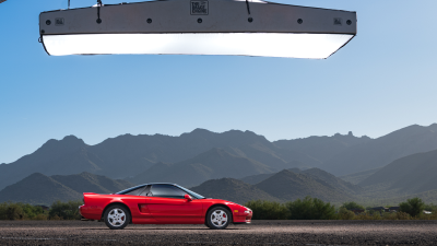 1993 Acura NSX in Formula Red over Black