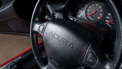 1993 Acura NSX in Formula Red over Black