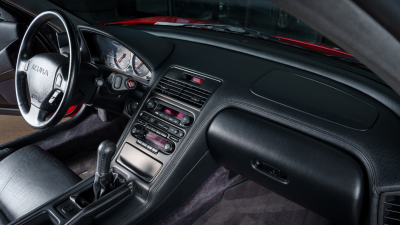 1993 Acura NSX in Formula Red over Black