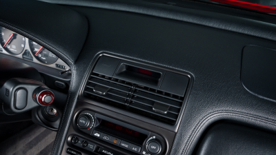 1993 Acura NSX in Formula Red over Black