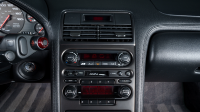 1993 Acura NSX in Formula Red over Black