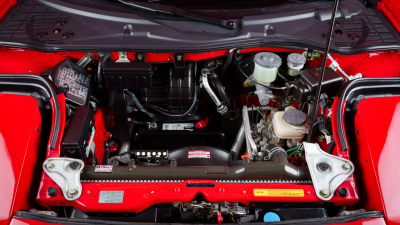 1993 Acura NSX in Formula Red over Black