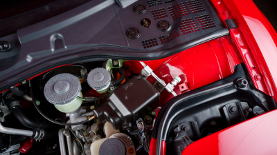 1993 Acura NSX in Formula Red over Black