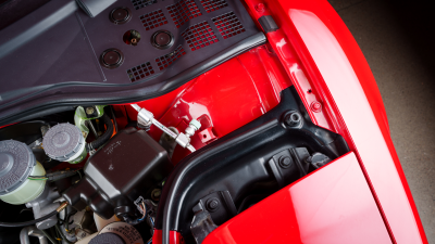 1993 Acura NSX in Formula Red over Black