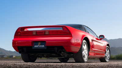 1993 Acura NSX in Formula Red over Black