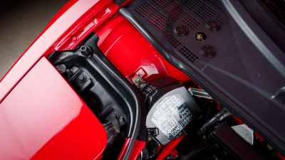 1993 Acura NSX in Formula Red over Black