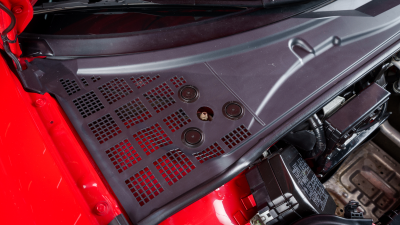 1993 Acura NSX in Formula Red over Black