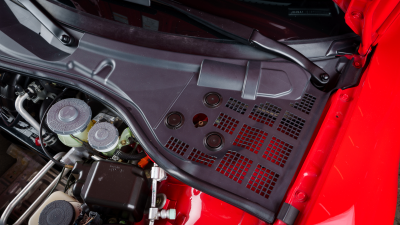 1993 Acura NSX in Formula Red over Black