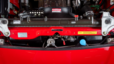 1993 Acura NSX in Formula Red over Black