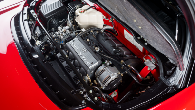 1993 Acura NSX in Formula Red over Black