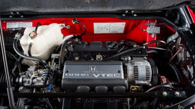 1993 Acura NSX in Formula Red over Black