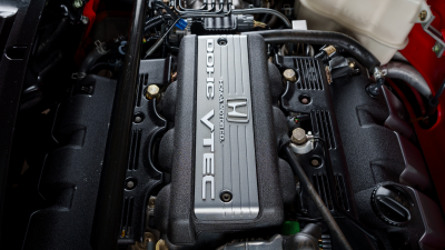 1993 Acura NSX in Formula Red over Black