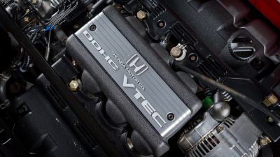 1993 Acura NSX in Formula Red over Black