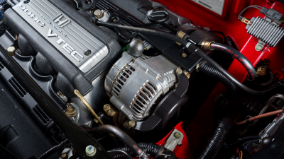 1993 Acura NSX in Formula Red over Black