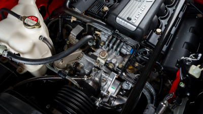 1993 Acura NSX in Formula Red over Black