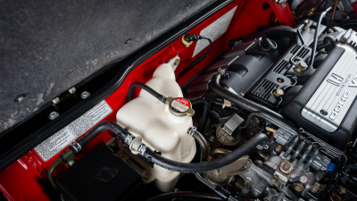 1993 Acura NSX in Formula Red over Black
