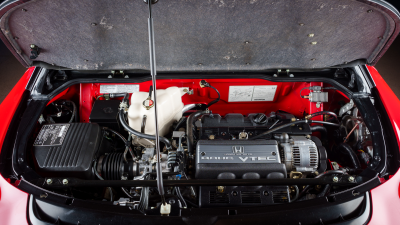 1993 Acura NSX in Formula Red over Black