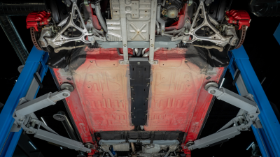 1993 Acura NSX in Formula Red over Black
