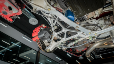 1993 Acura NSX in Formula Red over Black