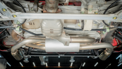 1993 Acura NSX in Formula Red over Black