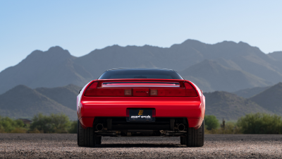 1993 Acura NSX in Formula Red over Black