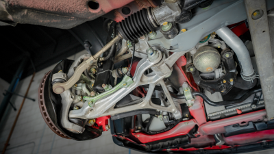 1993 Acura NSX in Formula Red over Black