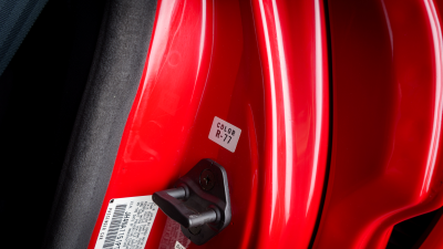 1993 Acura NSX in Formula Red over Black