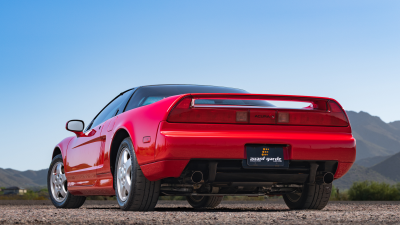 1993 Acura NSX in Formula Red over Black