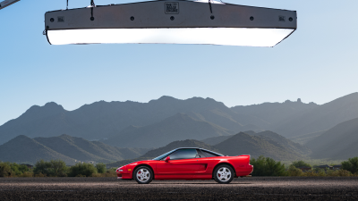 1993 Acura NSX in Formula Red over Black