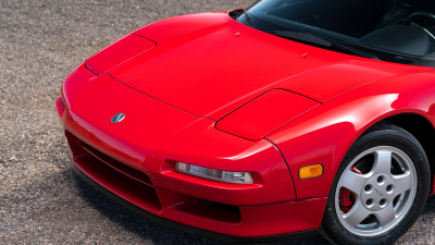 1993 Acura NSX in Formula Red over Black