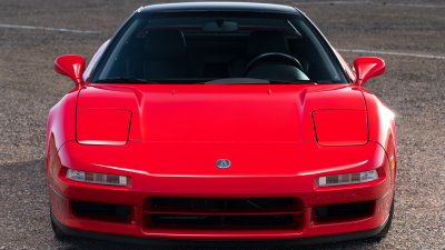 1993 Acura NSX in Formula Red over Black