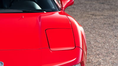 1993 Acura NSX in Formula Red over Black