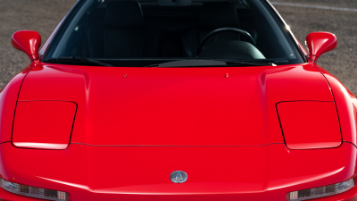 1993 Acura NSX in Formula Red over Black