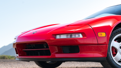 1993 Acura NSX in Formula Red over Black