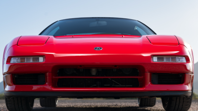 1993 Acura NSX in Formula Red over Black